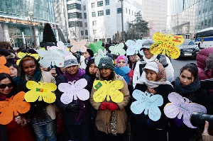 EGEP 수요집회 활동 및 수료식