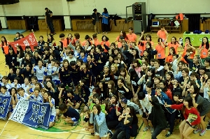 제1회 이화여자대학교 총장배 교내 축구대회 개막식