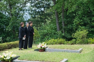 이화수목원 스승 추모예배