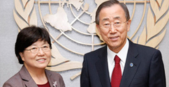 김선욱 총장, UN본부 방문 및 이화국제재단 이사회 참석
