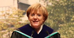 본교, 앙겔라 메르켈 독일 총리에 명예박사 수여