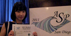 남주원씨, 미국생약학회 ASP Student Travel Award 수상