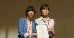 교육공학과 유지현, 김다솜씨 'World Youth Meeting 2013' 금상 수상