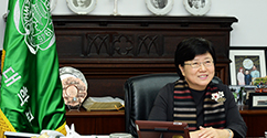 김선욱 총장 인터뷰 "국제화, 이제 한 단계 업그레이드"