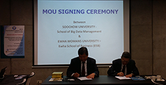경영대학, 대만 Soochow University와 빅데이터 연구협정 체결