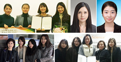 학생소식 - 디미부 주은선·안신미·노지혜·권은주 씨, 의류학 대학원생팀, 식품영양 강성미·심혜진 씨