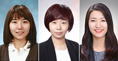학생소식 - 조아영 씨, 이정은 씨, 이지희 씨
