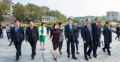 천민얼 중국 귀주성 서기, 본교 방문 및 교육 교류 협약 체결