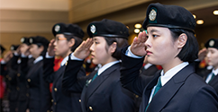 이화여대 학군단 제1기 입단식 개최