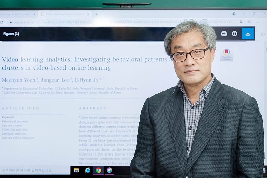 Professor Jo Il-hyun’s Research Team Publishes a Paper on Behavioral Patterns of Video-Based Online Learners in a World-