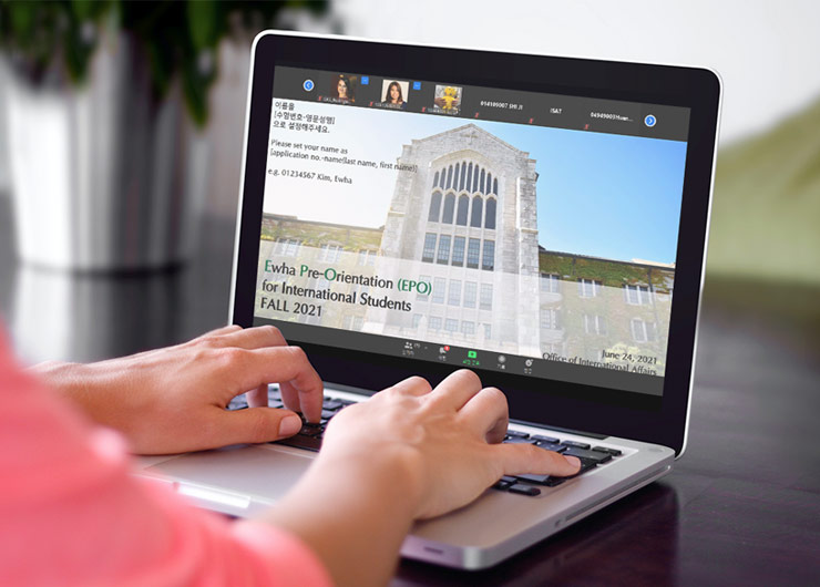 Welcome Program Held for Successful International Applicants, “The First Ewha Pre-Orientation” 