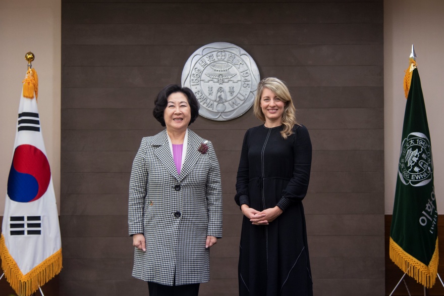 [동정] Melanie Joly 캐나다 외교부장관 접견