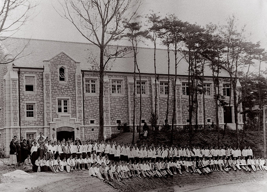 국내 최고의 학교 체육관