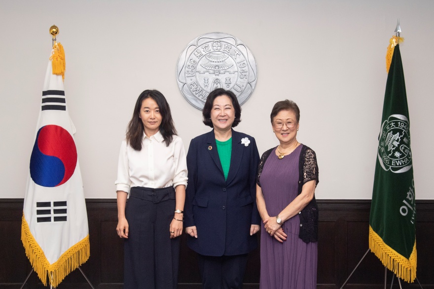 [접견] Christine Nakamura Vice President, 윤송이 엔씨소프트 사장 접견