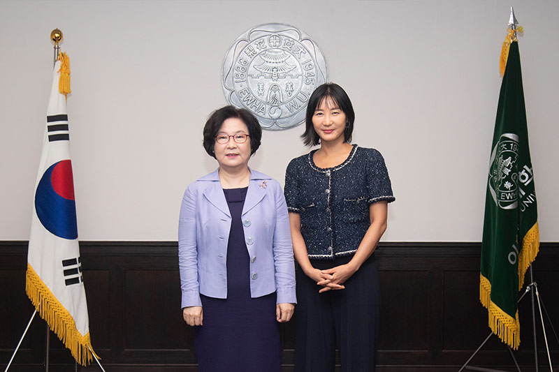 은이선 동창, AI 교육 혁신 위한 「이화 새시대 발전기금」 5억 원 기부