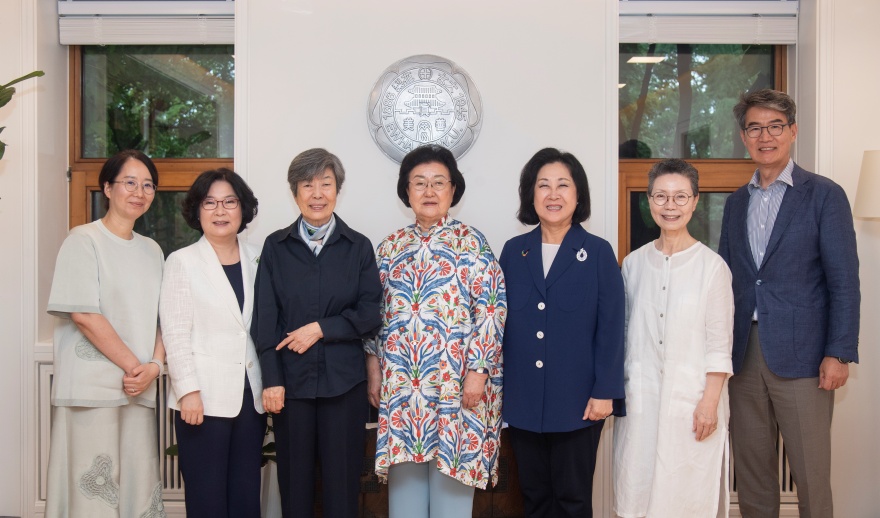 [동정] 기금후원회 접견