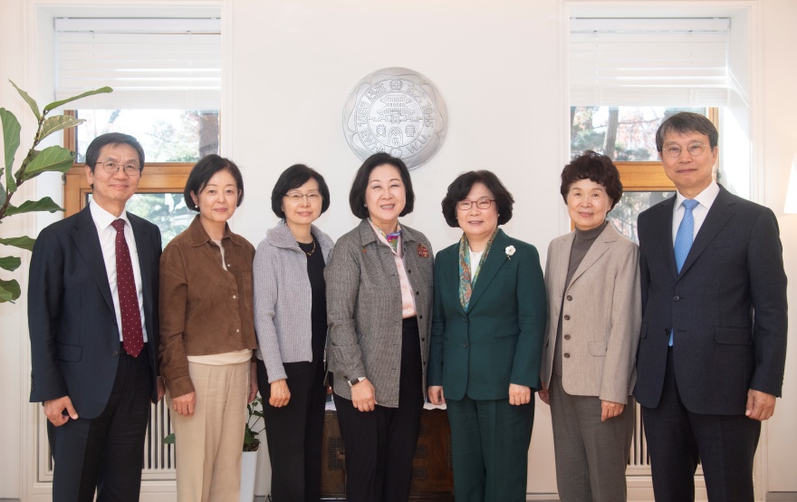 [동정] 김은미 이사장, 교육이사 총장 초청 오찬