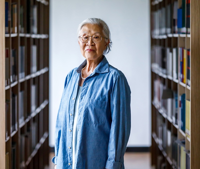 김희경유럽정신문화장학재단 김정옥 이사장 사진