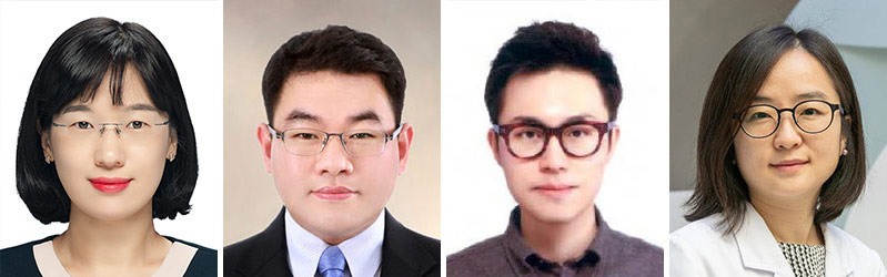 (왼쪽부터) 신진이화펠로우 양수진·박찬혁·민배현·윤혜전 교수