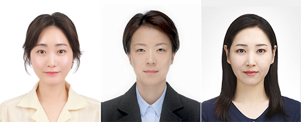 (왼쪽부터) 김유리, 공소연, 안서현 씨