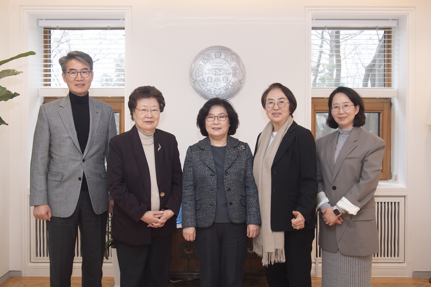 [동정] 박서진 파고다교육 회장 접견 및 총장 초청 오찬 