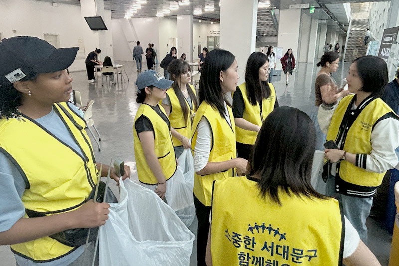 이화글로벌사회공헌원–제58대 총학생회 ‘스퍼트’, 학생과 함께 만드는 지속가능한 캠퍼스 ‘플로깅 데이’ 개최