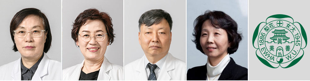 (왼쪽부터) 최규룡, 정락경, 한재진, 하헌주 교수